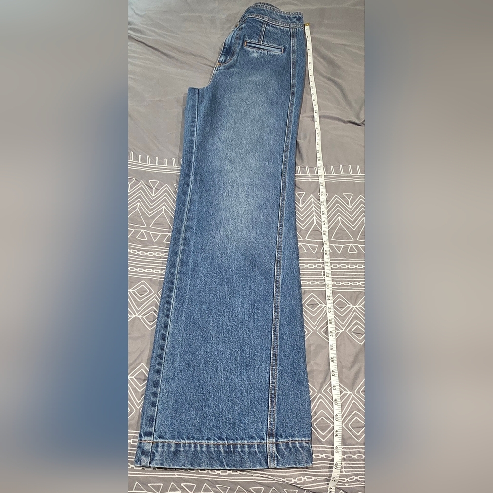 We The Free High Waisted Wide Leg Jeans Size Small - Picture 2 of 8